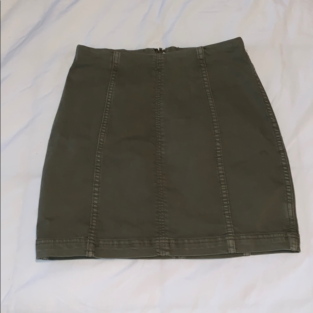 Free people mini skirt